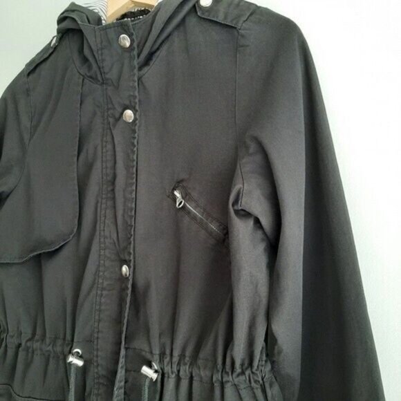 VERO MODA Primula Parka Jacket Utility Sleeves Sz XS - Picture 5 of 15